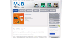 Desktop Screenshot of mjb.fr